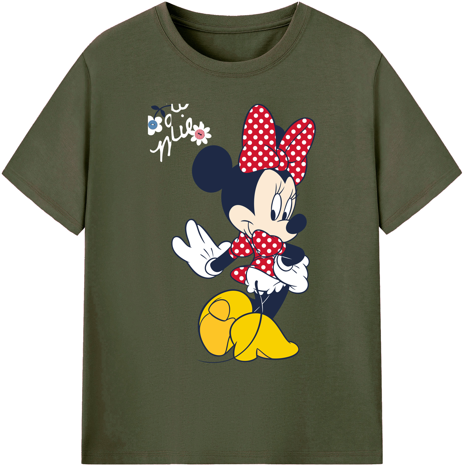 （画像用） ミッキーマウス Mickey Mouse 綿100％ メンズ半袖Tシャツ｜肌触りやわらか＆通気性